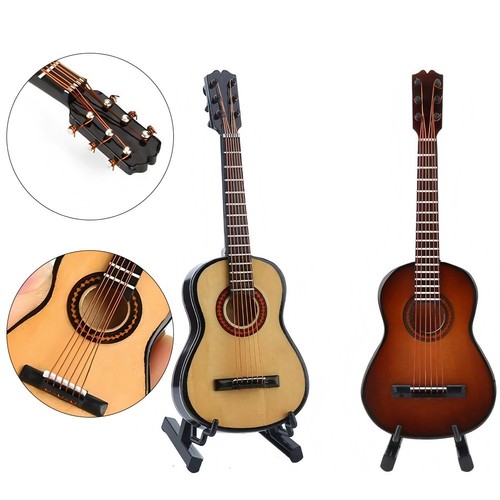 Miniature guitar model with - guitar,