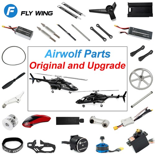 Fly wing airwolf helicopter - rc,