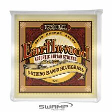 Ernie Ball 2063 Earthwood 5-String Banjo Bluegrass 80/20 Bronze Banjo Strings