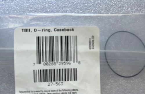 Oakley timebomb watch - o, ring