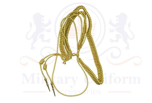 Gold mylar aiguillette - gold,