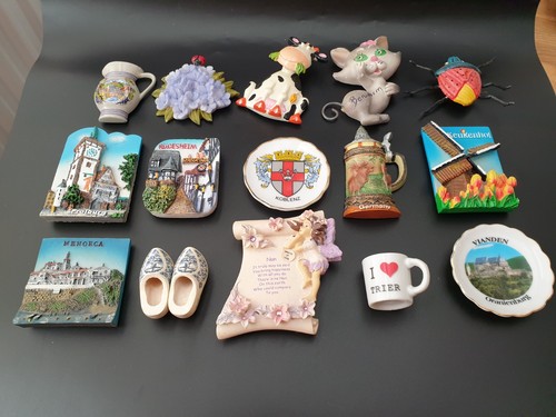 Fridge magnets assortment - x, 15
