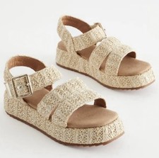 Womens Next Sandals Raffia
