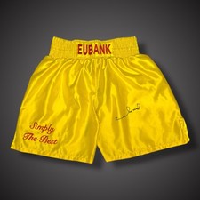 Chris Eubank Hand Signed