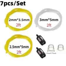 Strimmer Fuel Line Pipe Filters &Primers Fits Most Strimmers Chainsaws Blowers