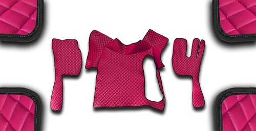Pink eco leather - eco,