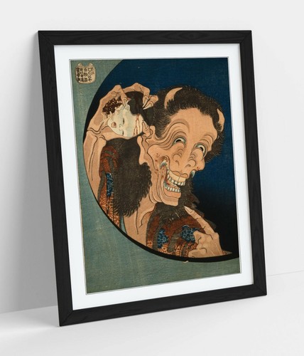 Hokusai the laughing demon - hokusai,,