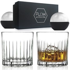Set Of 2 Crystal Whiskey