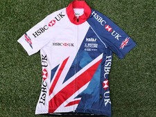 British Cycling HSBC GB Team Bike Razor Aero Race Fit SS Jersey Top ~ X Small