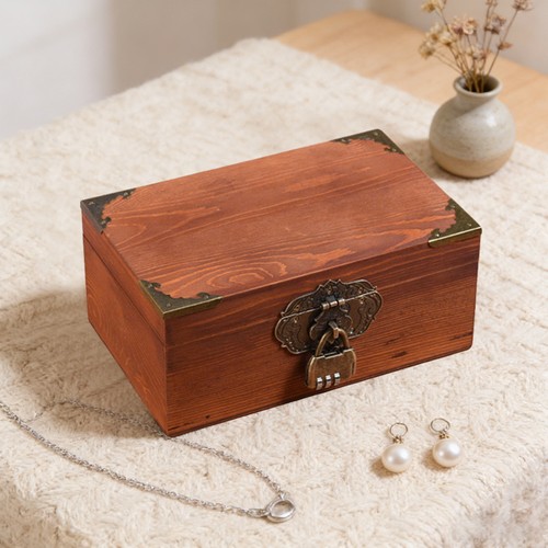 Lockable solid wooden storage - lockable,