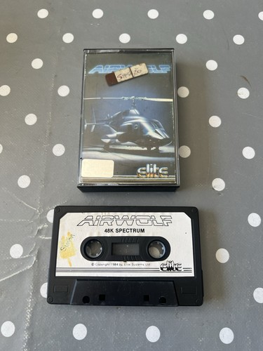 Airwolf elite sinclair zx - airwolf,