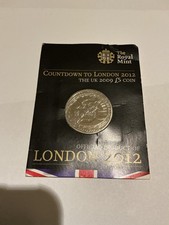 Royal Mint 5 pound coin, £5, 2009, Countdown to London Olympics