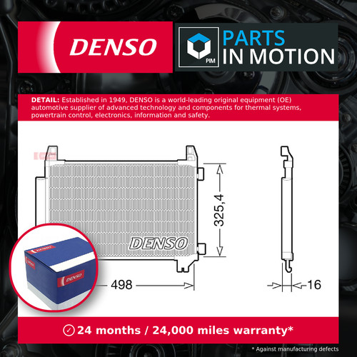 Air con condenser - air,