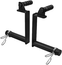 Logest Farmer Walk Handles - Set of 2 Farmers Carry Handles with Clip Collars -