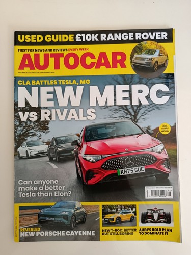 Autocar 2025 featuring - autocar, 26/11/2025