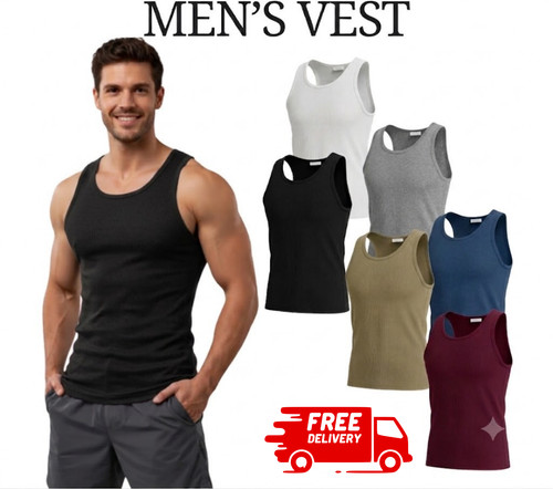 Pack men vest tops 100 - pack, 3