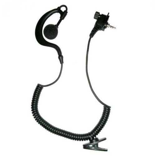 Shape police radio earpiece - g-shape,