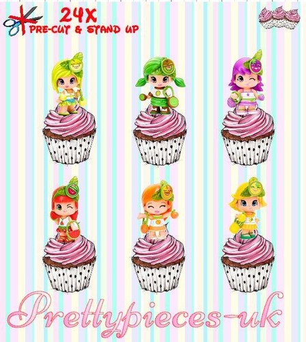 24x pinypon fruits - 24x,