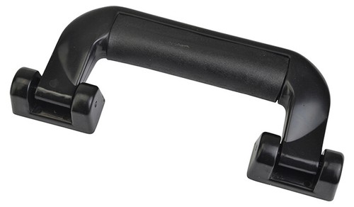 Plastic handle suitcase - suitcase, style