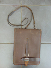 Original WWII Military Leather Map Case Early Post War