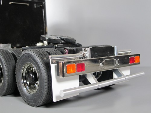 Aluminum rear bumper chassis - aluminum,
