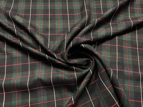 Scottish tartan check fabric - check,