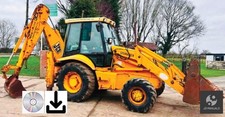 JCB 3CX 4CX Backhoe Loader Excavator Service Repair Workshop Manual.