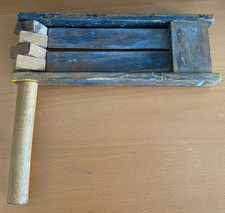 Vintage Wooden Football Rattle