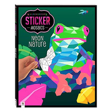 Kaleidoscope Sticker Mosaics: Neon Nature Book The Cheap Fast Free Post