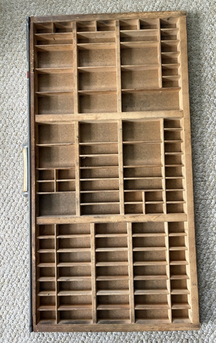 Vtg wooden printer - vtg, drawer