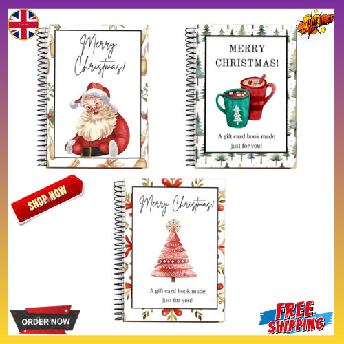 Christmas gift card book - gift,