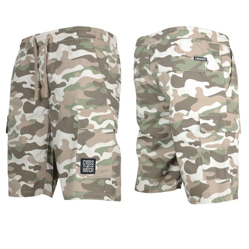 Crosshatch mens cargo shorts - cargo,