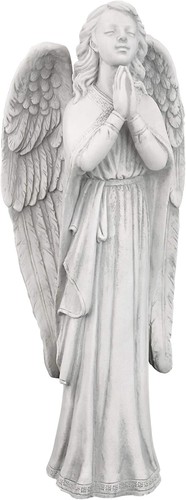 Praying guardian angel garden - praying,