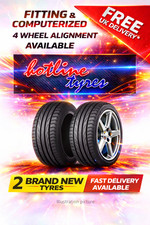 2 x tyres 205/40R17 New Budget
