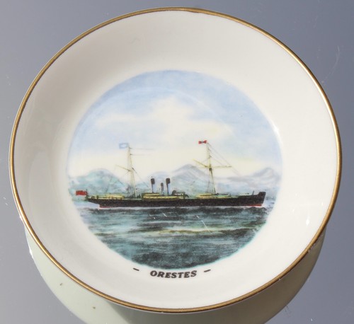 Blue funnel line steamship - blue,