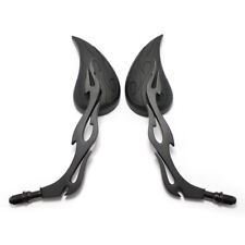 Black Flame Motorcycle Mirrors
