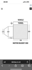 SunnCamp Motor Buddy 300XL Drive Away Awning - SF8015