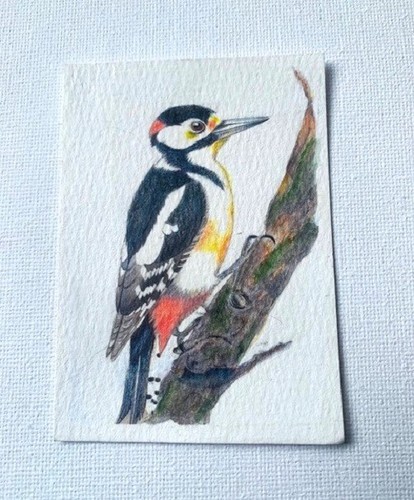 Hand painted original - original, aceo