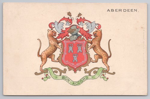 Aberdeen coat arms - of, heraldry