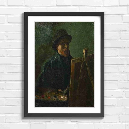 Vintage artist portrait with - portrait,