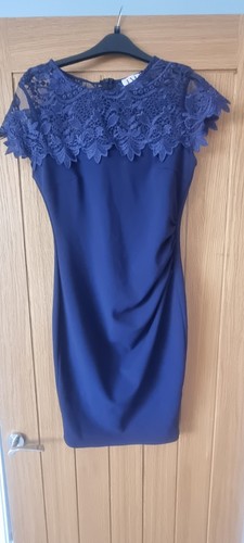 Dark navy dress jessica - navy, by