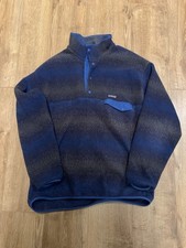 Patagonia Synchilla Snap-T Pullover Fleece  Blue Mens XL