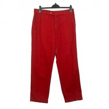 Vintage DAKS Thick Cotton Red