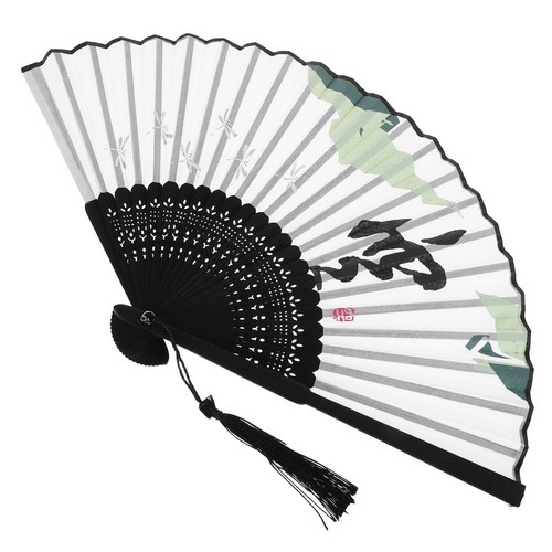 Large hand fan foldable - large,