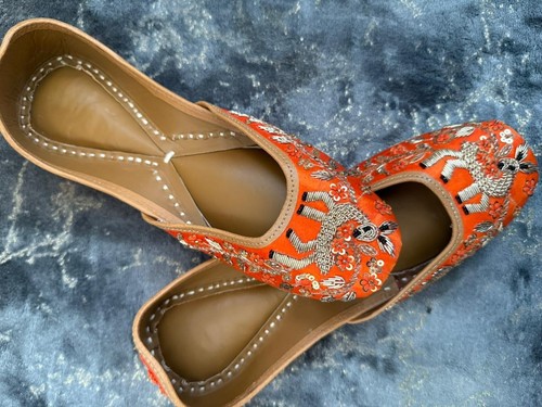 Punjabi jutti orange - jutti, |