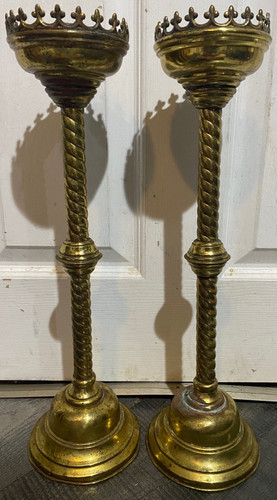 Pair of antique gothic - ***,