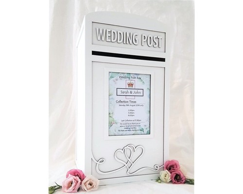 Large lockable white wedding - lockable,