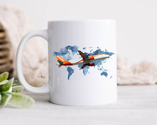 Easyjet A320 Plane Mug Coffee