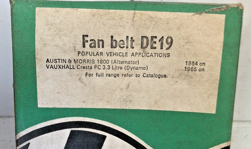 Fan belt de19 - fan,