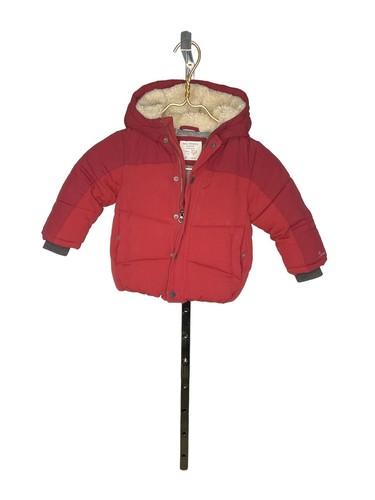 Zara baby boy red puffer - red,